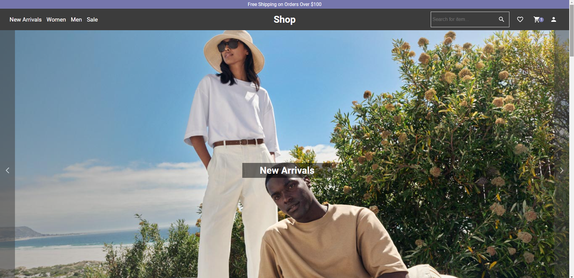 E-commerce Website